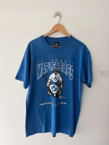 Vintage Toronto Maple Leafs St. John's Inaugural Year 1991 T-shi