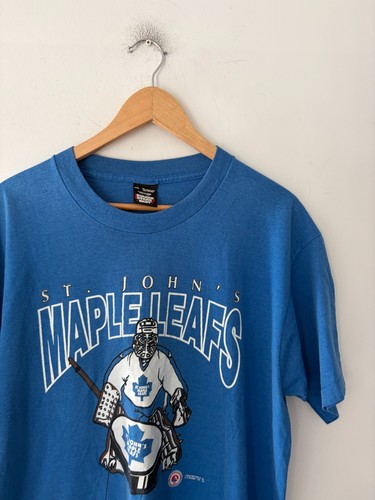 Vintage Toronto Maple Leafs St. John's Inaugural Year 1991 T-shi - photo 2