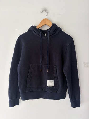 Thom Browne Loopback Stripe Navy Women's Hoodie Size 0