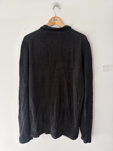Inis Meain Knit Linen Mens Cardigan Sweater Size L - photo 5