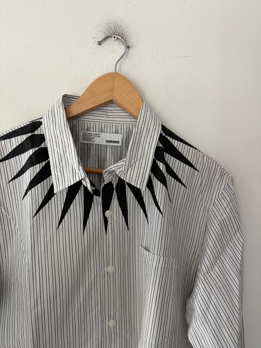 Neighborhood Scorpion Stripe Button Shirt Size M - photo 2