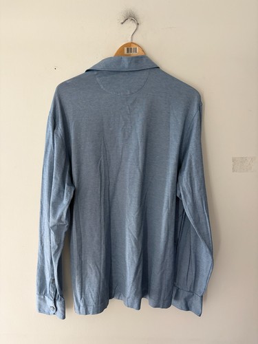 Ermenegildo Zegna Long Sleeve Cotton Polo Shirt Size L - photo 5