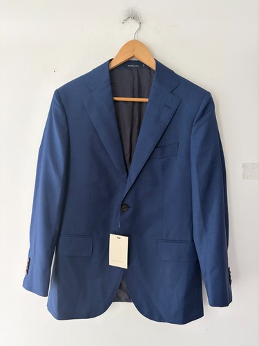 Suitsupply Lazio Single Breasted Slim Wool Blazer Sport Coat Siz
