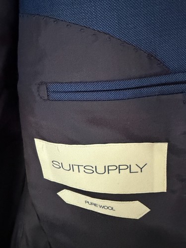 Suitsupply Lazio Single Breasted Slim Wool Blazer Sport Coat Siz - photo 5