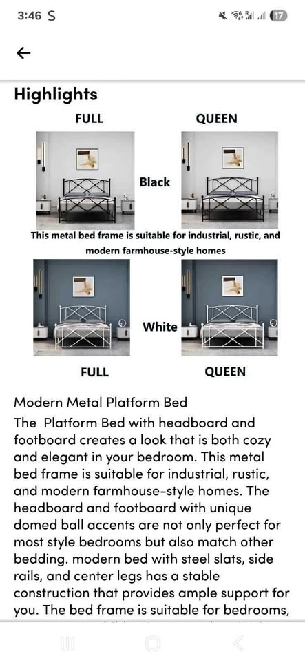 Queen Bed Frame