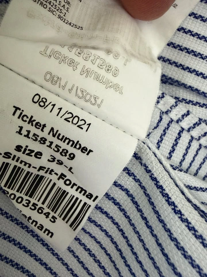 Suitsupply Traveller Striped Dress Shirt Size L - photo 5