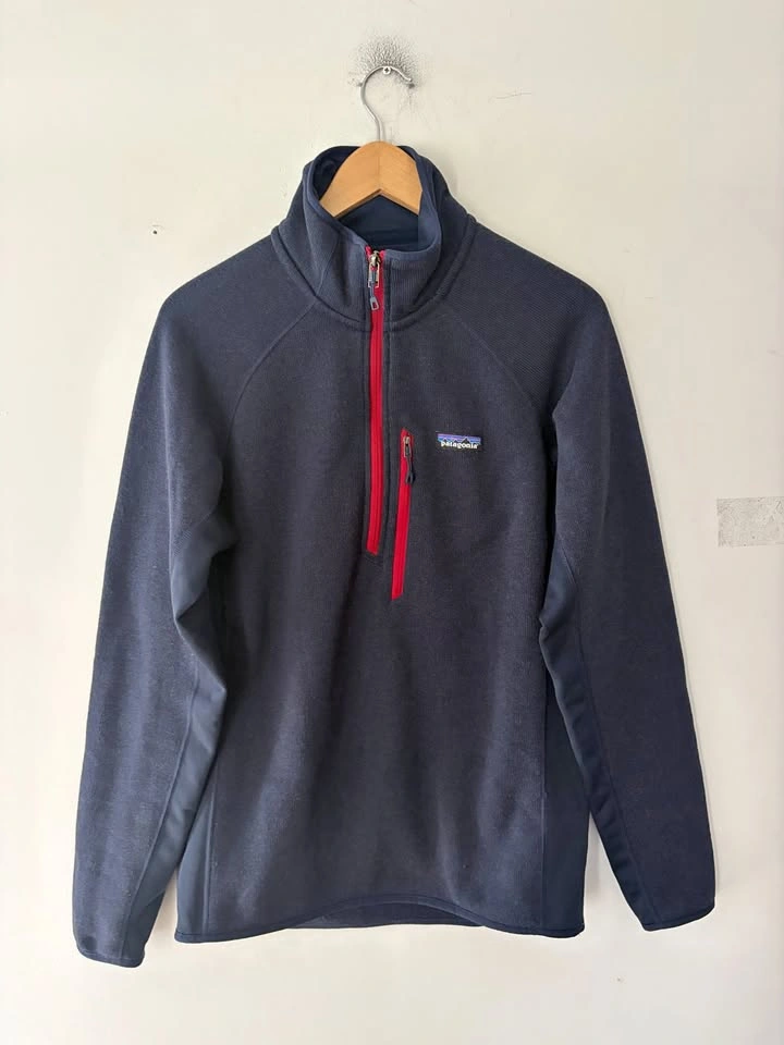 Patagonia Men's Better Sweater Quarter Zip Fleece Size M