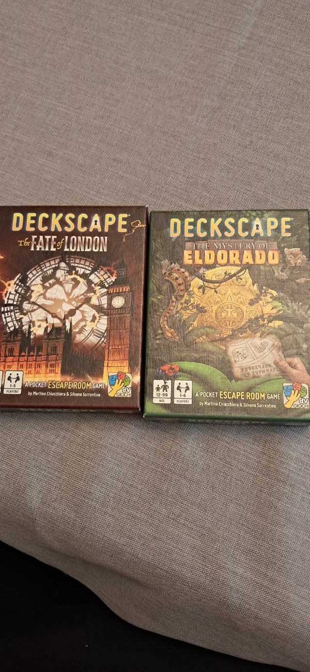 Deckscape Escape Room Card Games