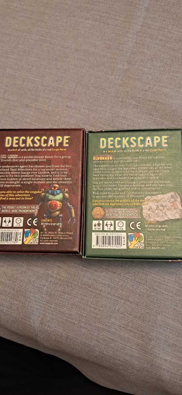 Deckscape Escape Room Card Games - photo 2