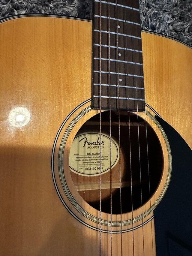 Fender DG-60 Acoustic - photo 2