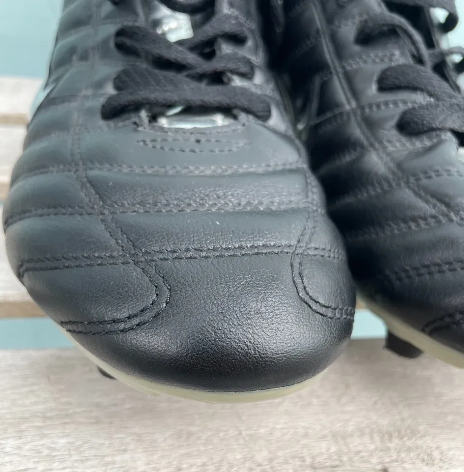 Vintage 2002 NIKE TIEMPO PRO LEATHER SOCCER CLEATS SIZE 10.5 - photo 3