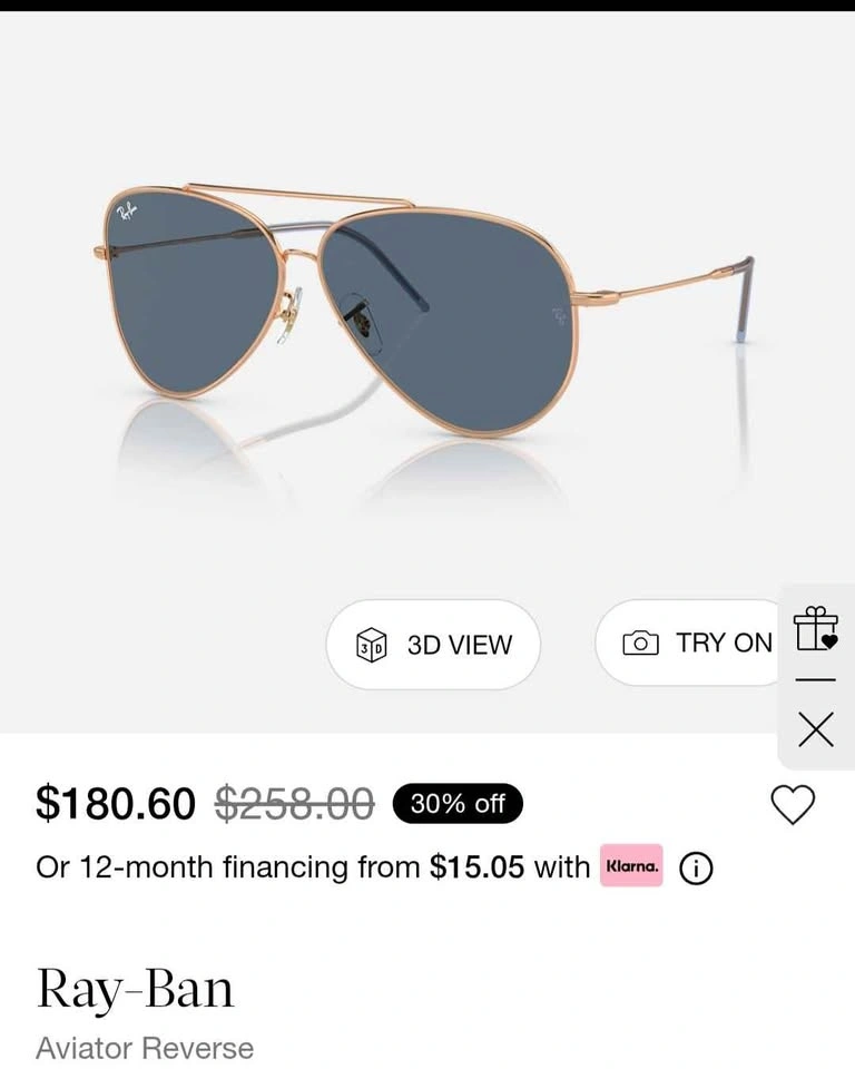 Ray-Ban Aviator Reverse Sunglasses - photo 2