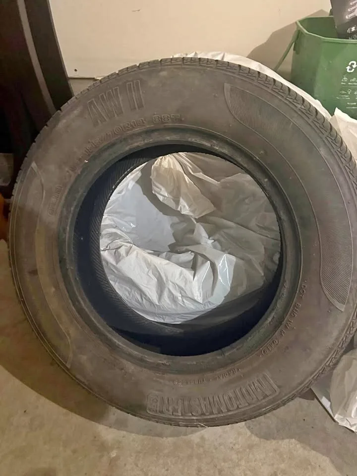 Set of 4 Motomaster AW II All-Season Tires – 185/70R14 thumbnail