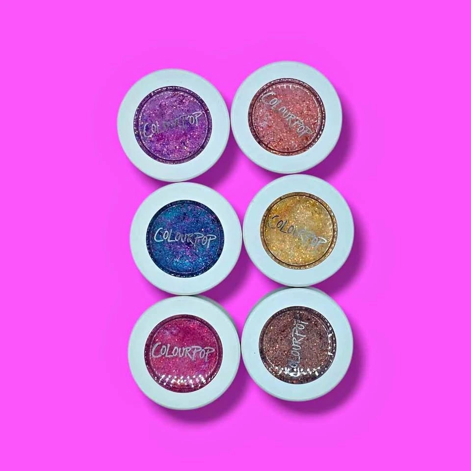 ColourPop Super Shock Extreme Glitter Eyeshadow Set of 6