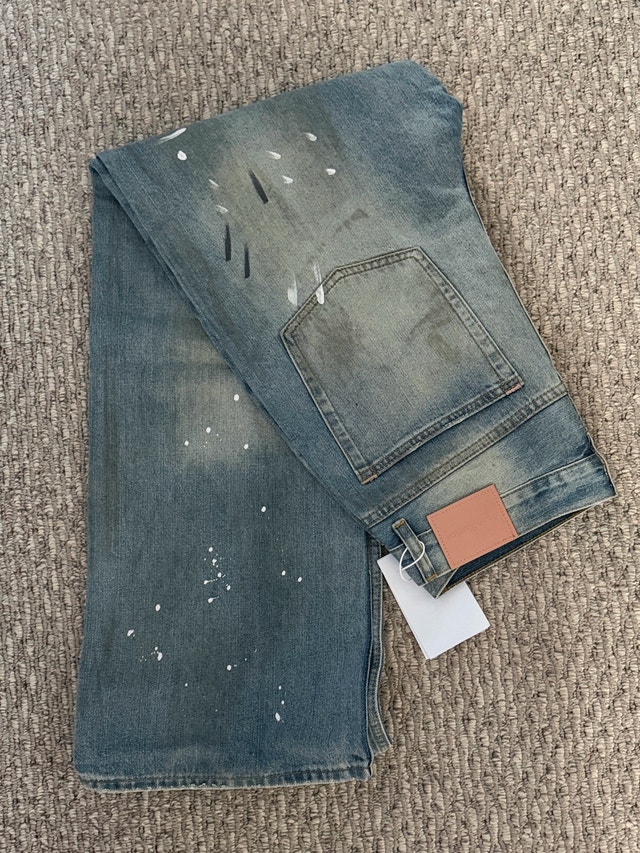 Acne Studios Paint Splatter Jeans - photo 2