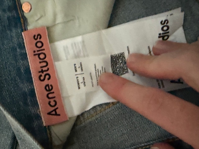 Acne Studios Paint Splatter Jeans - photo 5