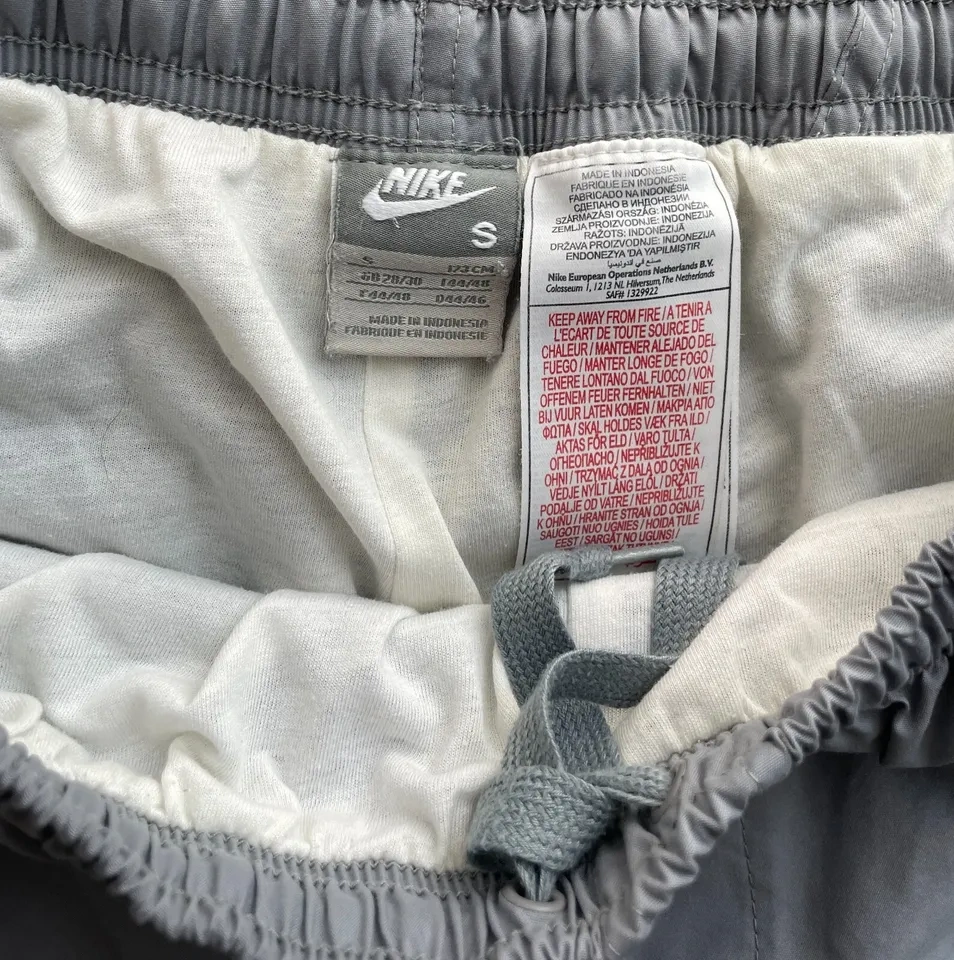 Vintage Nike Baggy Nylon Track Pants Size S - photo 2