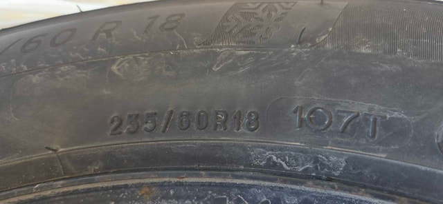 Michelin X-Ice winter tires with steel rims 235/60R18 - photo 2