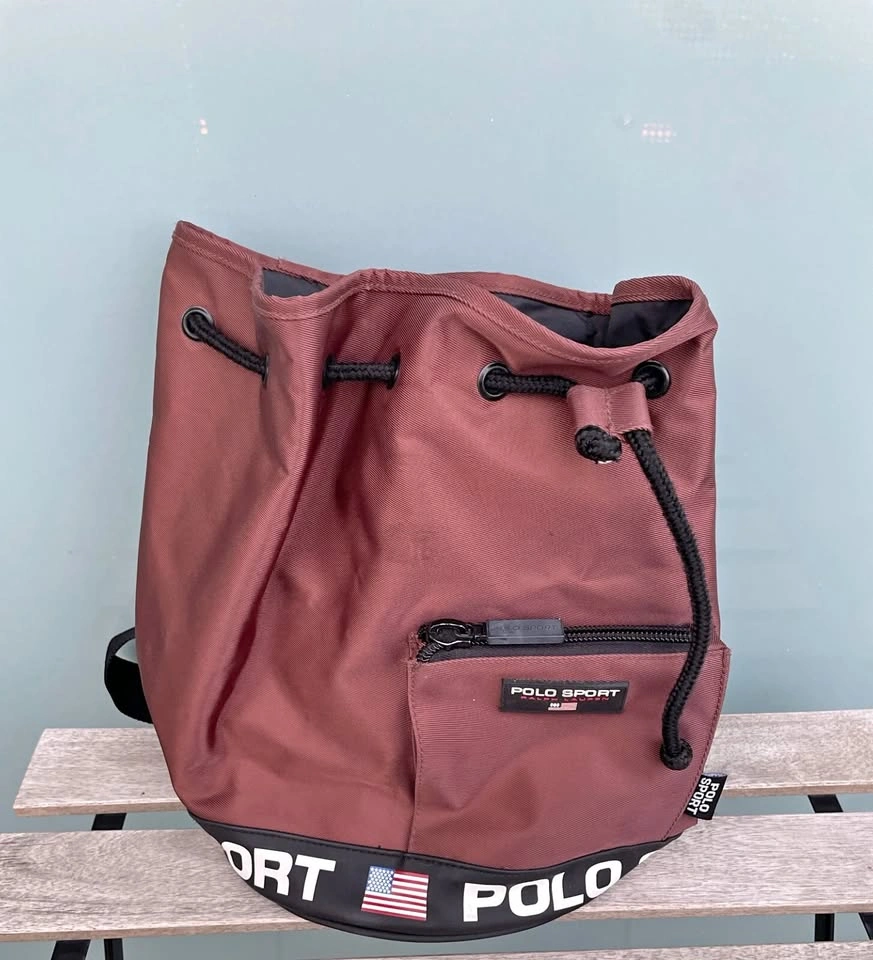 Vintage 2000s Polo Sport Ralph Lauren Backpack Sling Bucket Bag