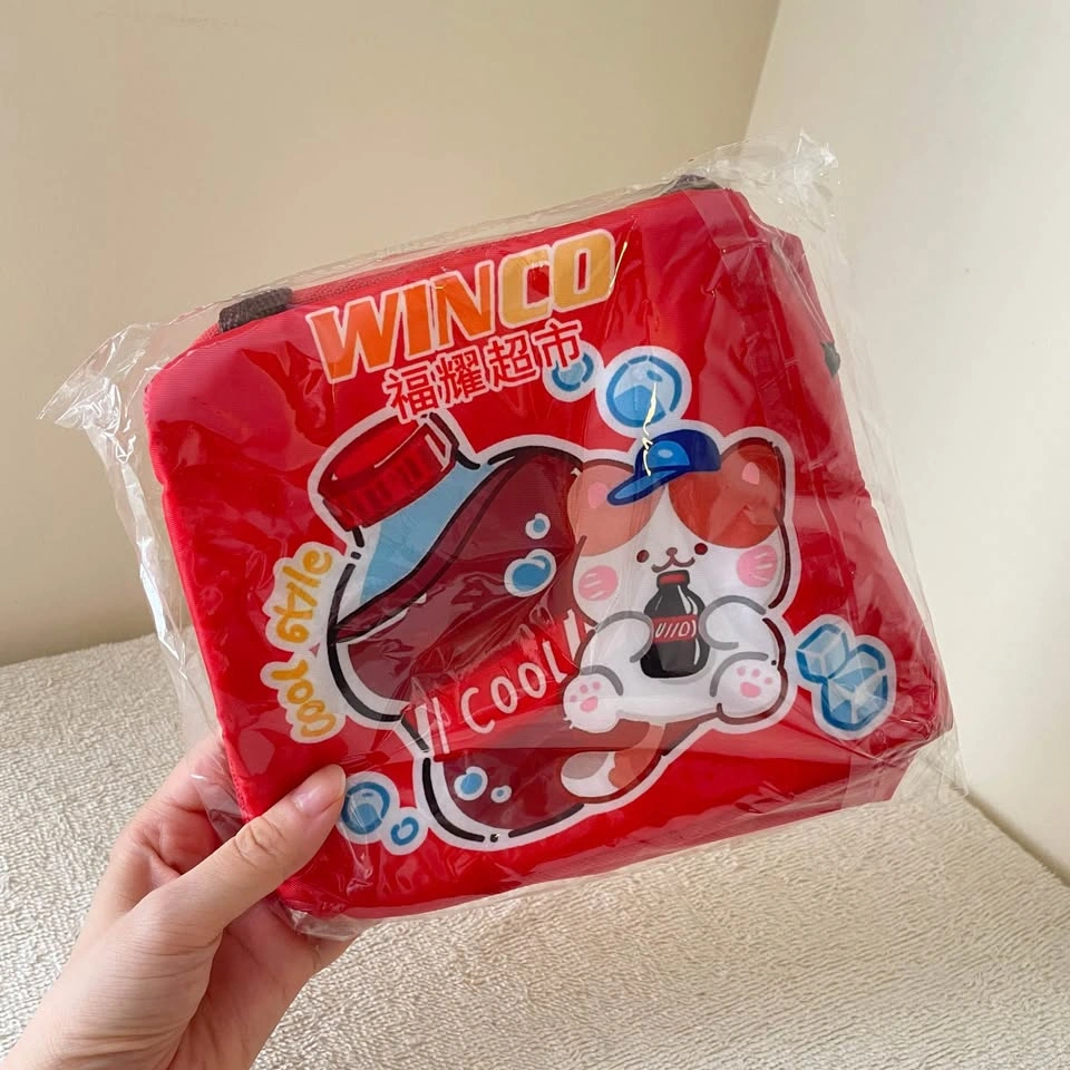 Insulated Lunch Bag - Cute Cat Cartoon - photo 4