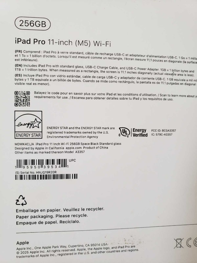 iPad Pro 11" OLED M5 256GB – Excellent Condition - photo 4
