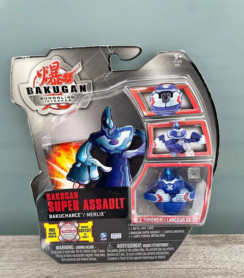 Bakugan Gundalian Invaders Super Assault Merlix Aquos NEW