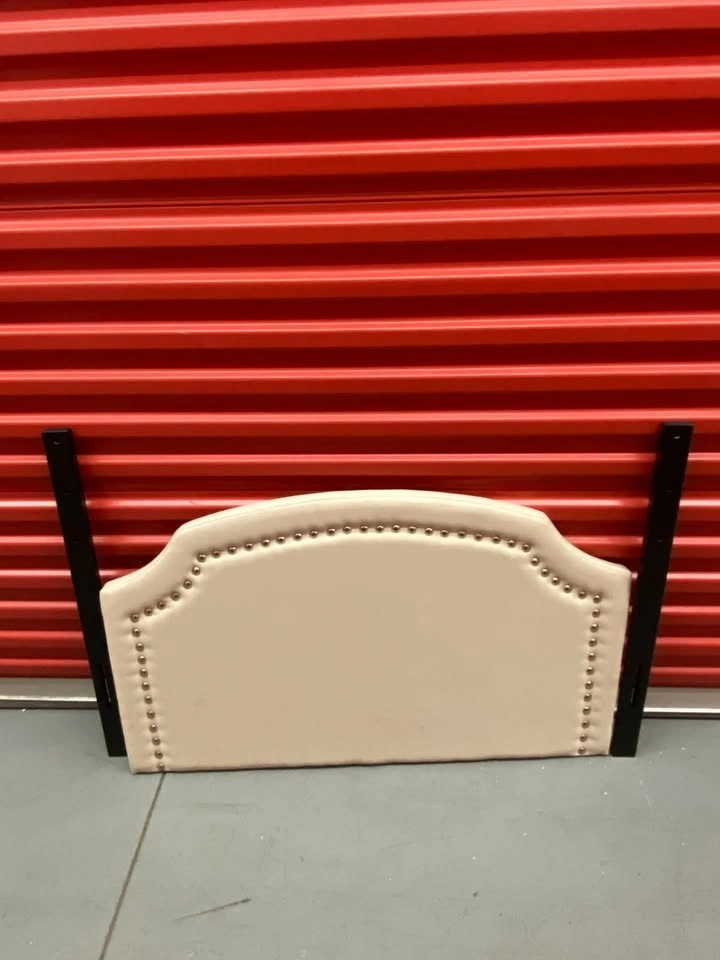 Twin Upholstered Headboard - Beige - photo 2