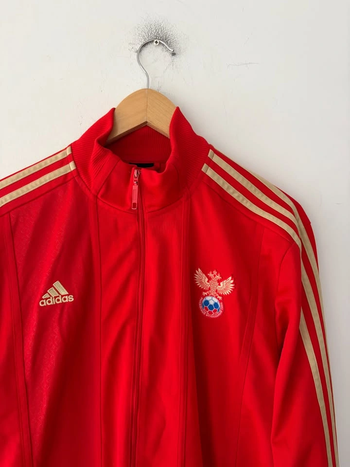 Adidas Russia National Soccer Track Jacket Size L - photo 2