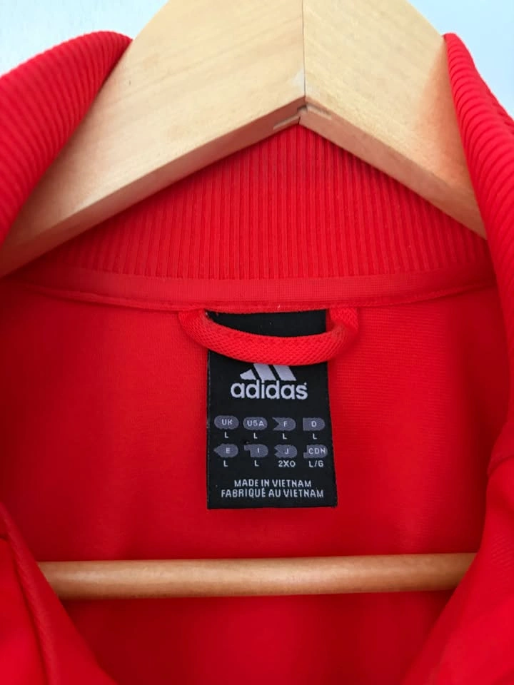 Adidas Russia National Soccer Track Jacket Size L - photo 4