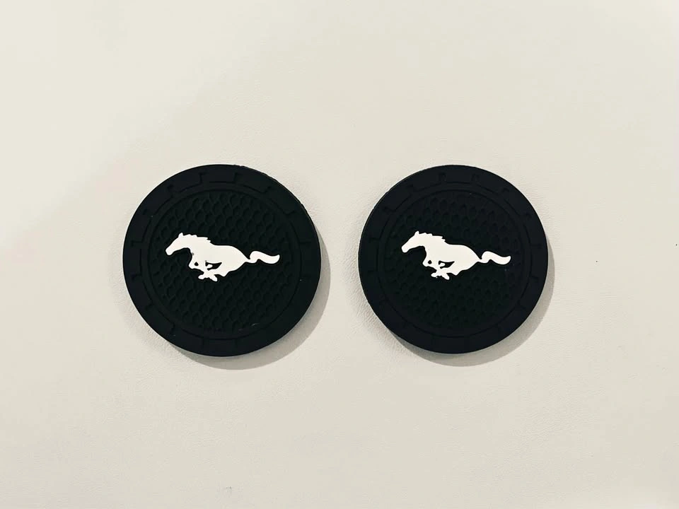 Ford Mustang Car Cup Holder Coasters
