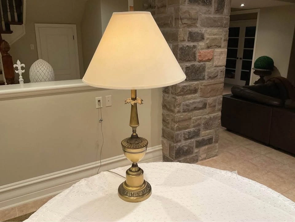 STIFFEL Table Lamp Hollywood Regency - photo 3