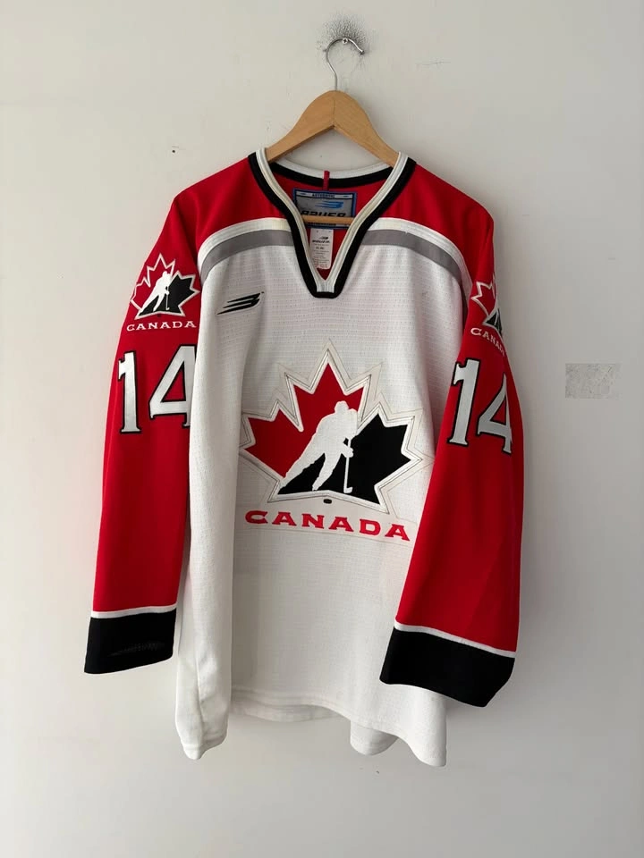 1998 Nagano Bauer Team Canada Brendan Shanahan Jersey Size L - photo 2