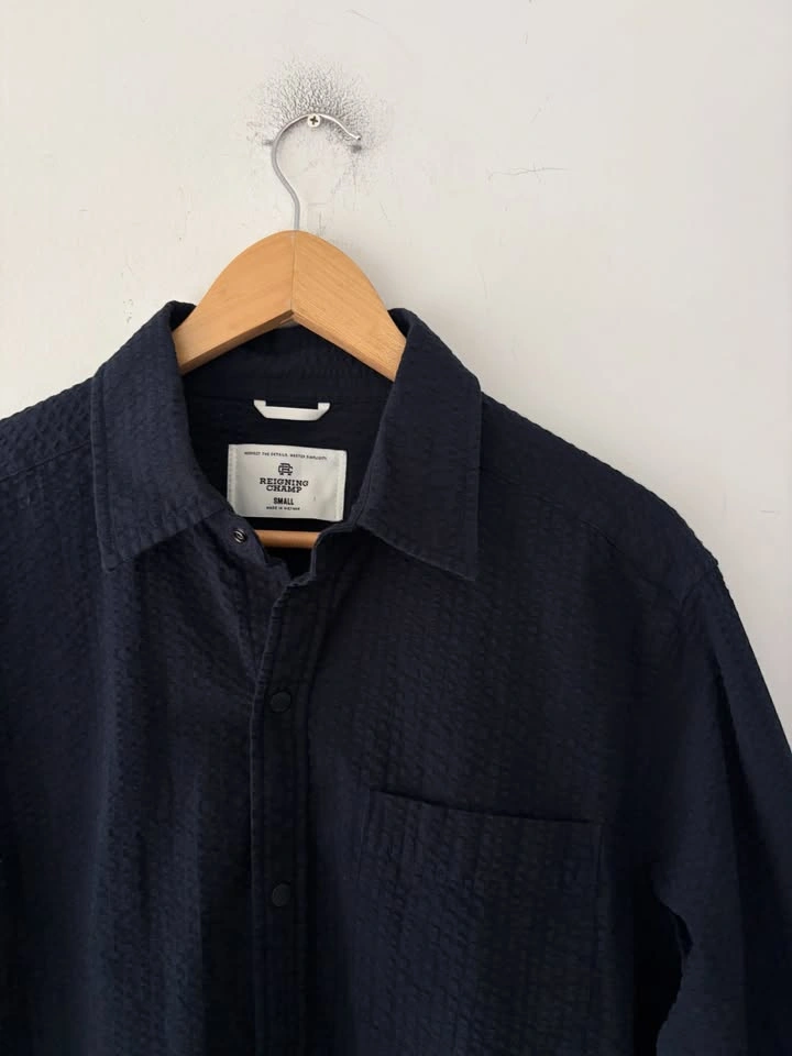 Reigning Champ Snap Long Sleeve Shirt Size S - photo 2