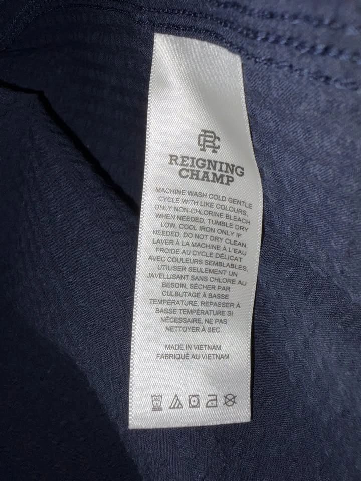 Reigning Champ Snap Long Sleeve Shirt Size S - photo 4