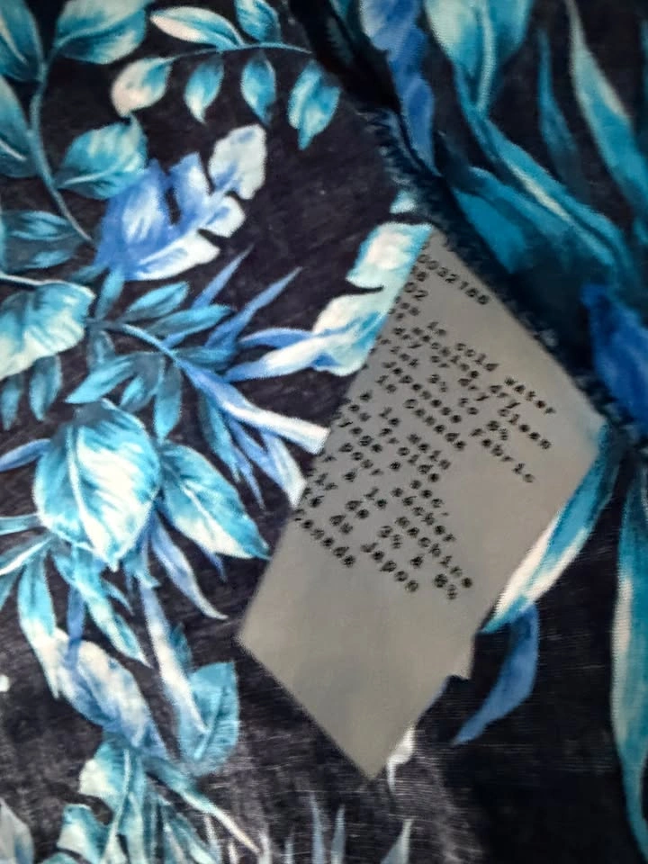 Naked & Famous Floral Short Sleeve Aloha Shirt Size L - photo 4