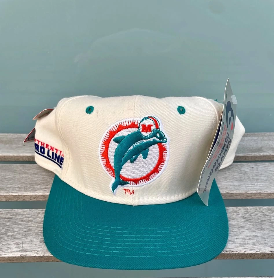 Vintage Miami Dolphins Sport Specialties 7 1/8 Hat/Cap PRO LINE