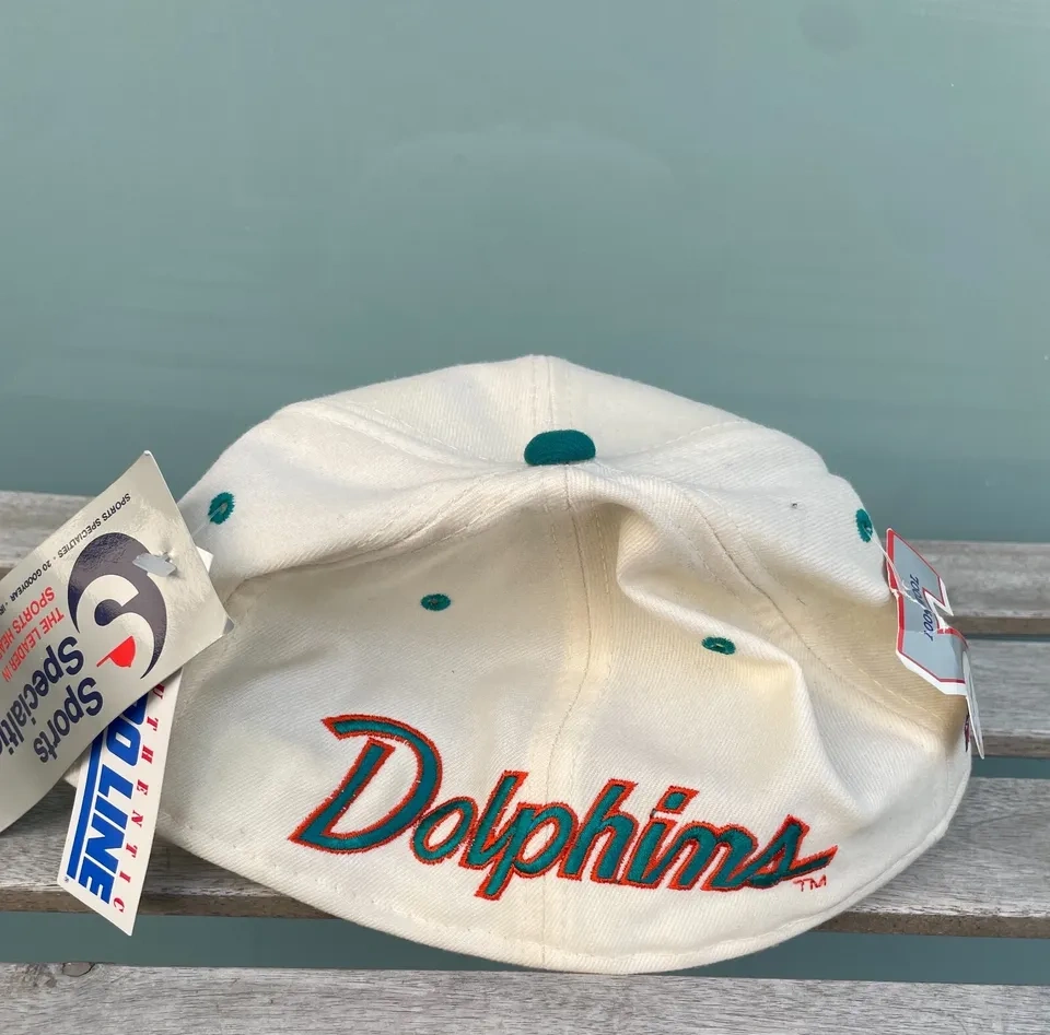 Vintage Miami Dolphins Sport Specialties 7 1/8 Hat/Cap PRO LINE - photo 3