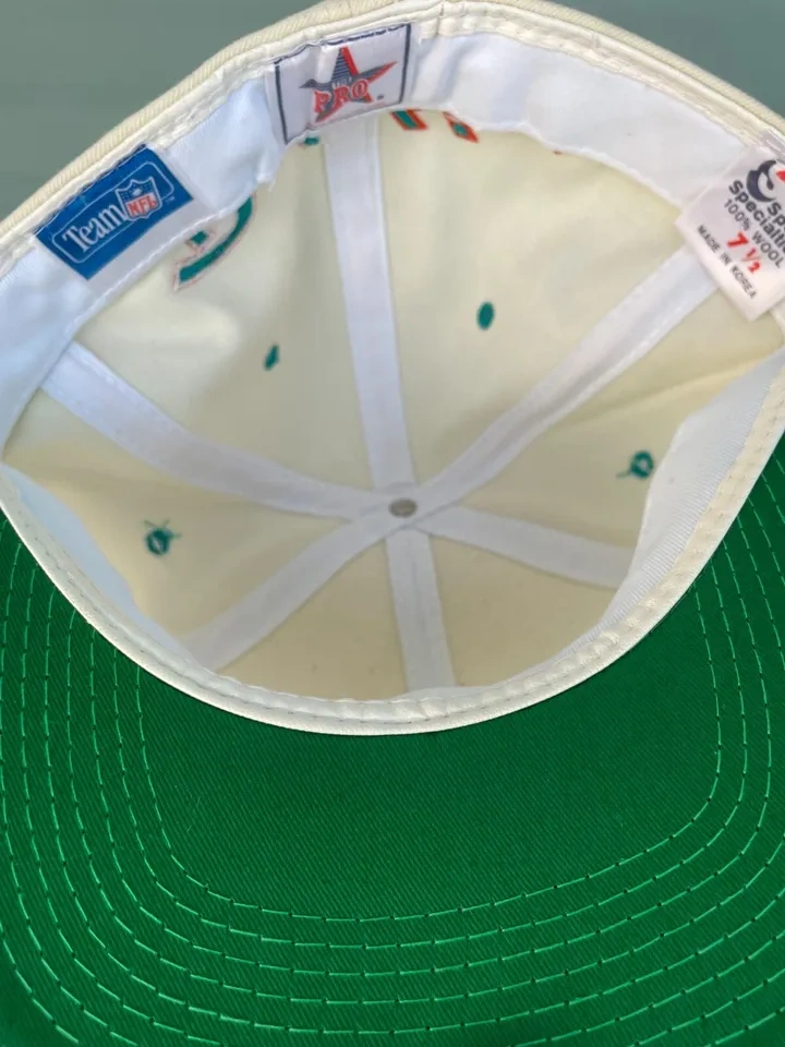Vintage Miami Dolphins Sport Specialties 7 1/8 Hat/Cap PRO LINE - photo 5