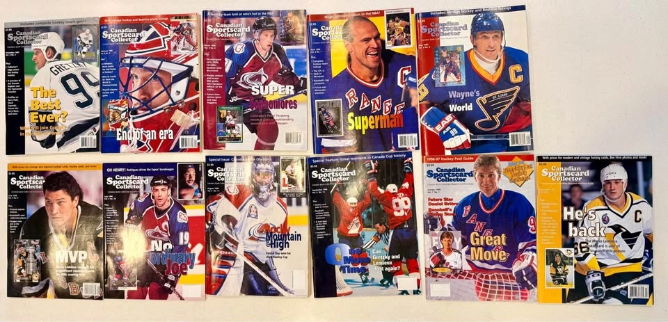 Vintage 90s Hockey Memorabilia Lot