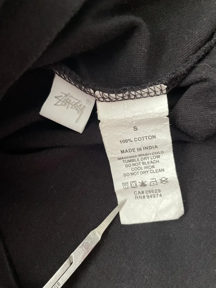 Stussy Turtleneck Long Sleeve Sweatshirt Size S - photo 3