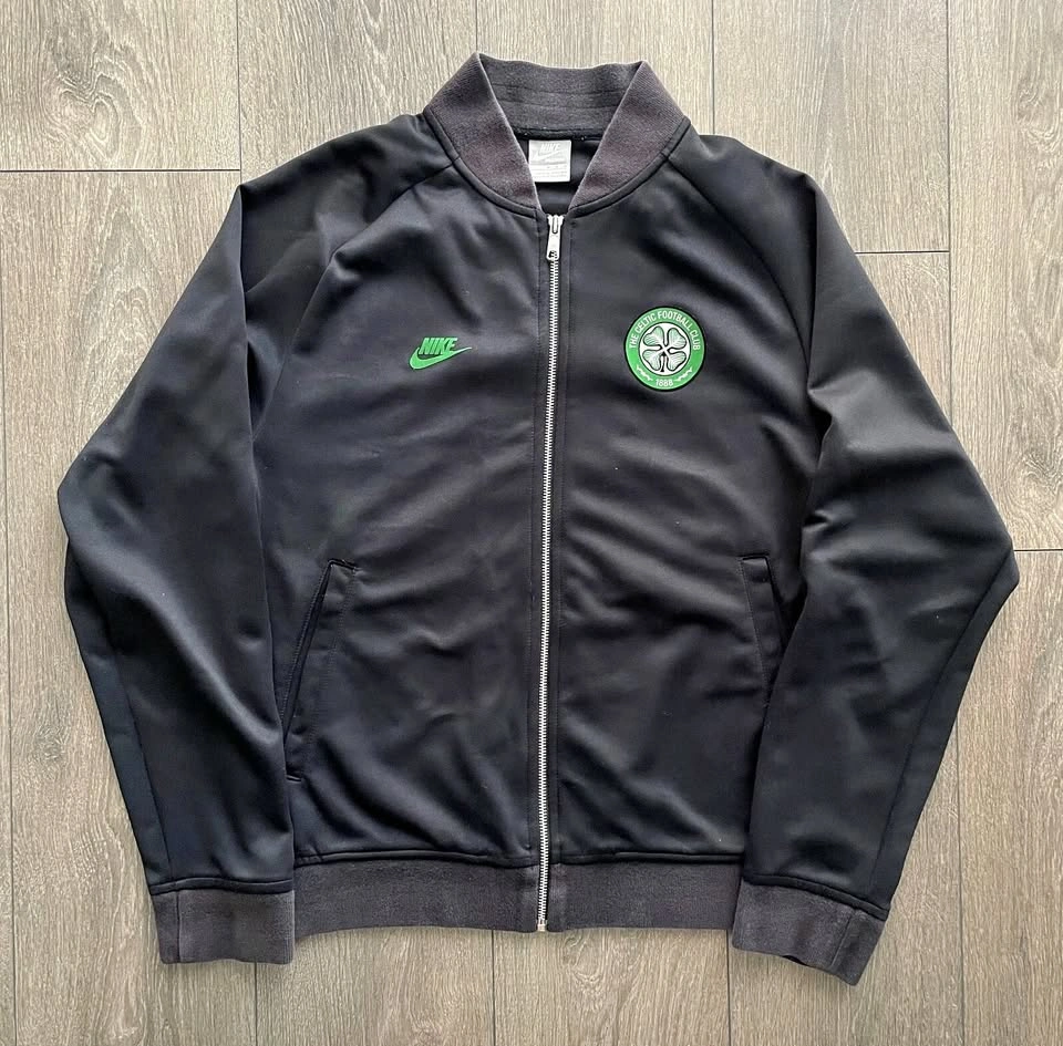 Vintage Nike Celtic Football Club Track Jacket Size M