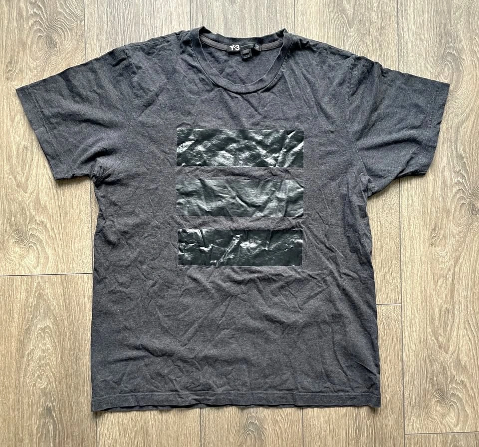 Adidas Y-3 Yohji Yamamoto Logo T-Shirt Size L