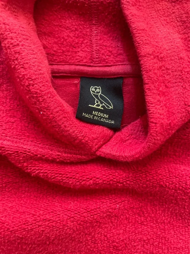 OVO October's Very Own 100% Cotton Hoodie Size M - photo 3