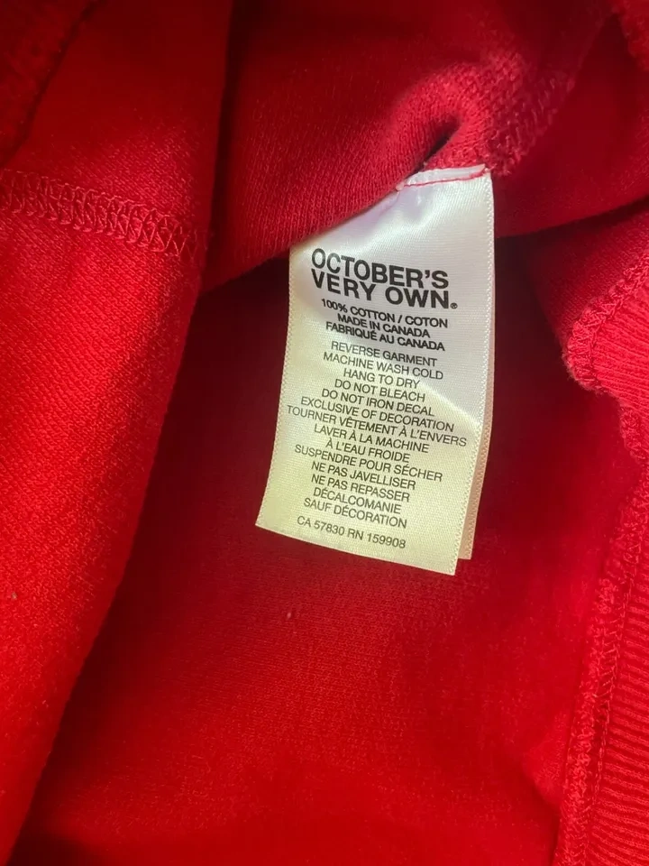 OVO October's Very Own 100% Cotton Hoodie Size M - photo 4