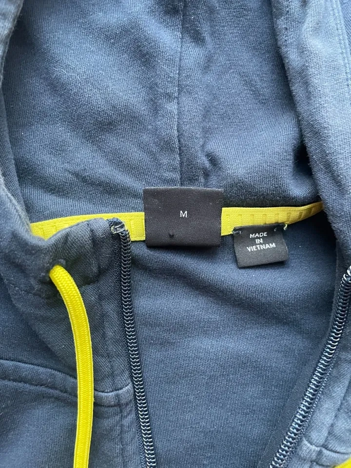 Hugo Boss Logo Zip Up Hoodie Size M - photo 3