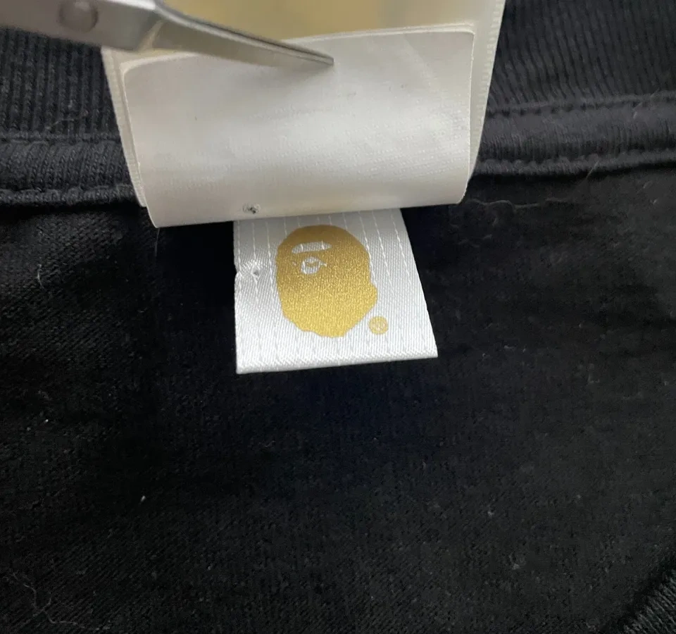 A Bathing Ape Bape Logo Monogram T-Shirt Size XL - photo 3