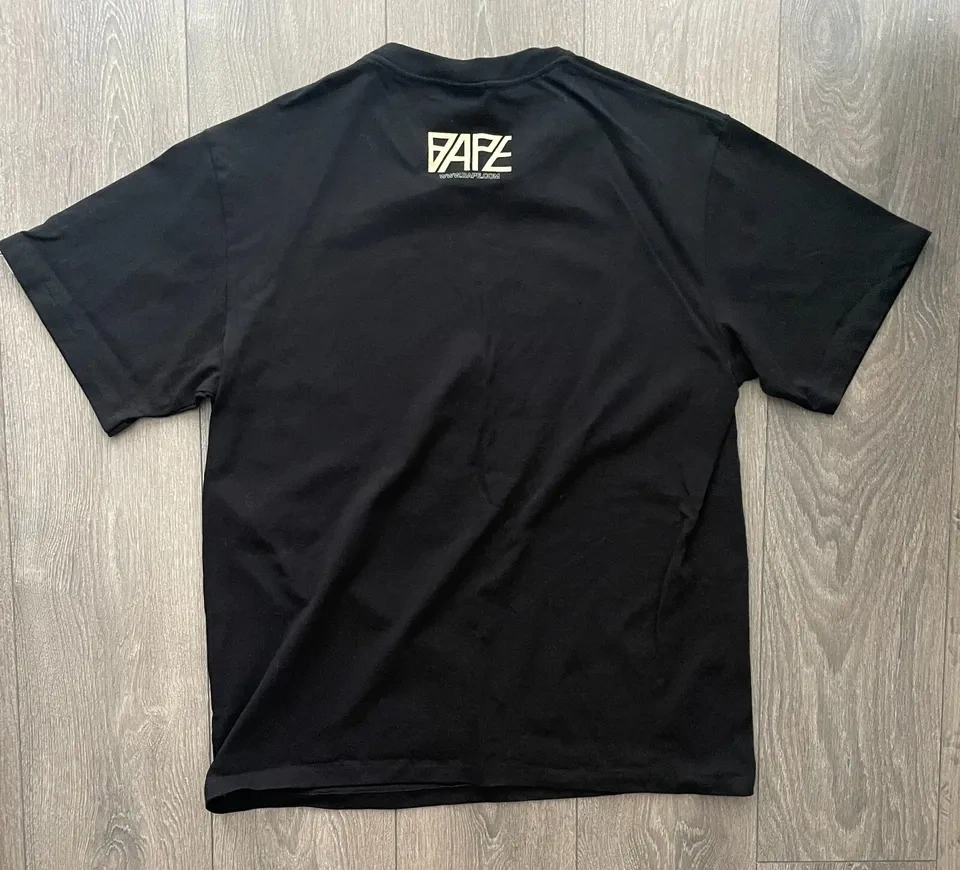 A Bathing Ape Bape Logo Monogram T-Shirt Size XL - photo 4