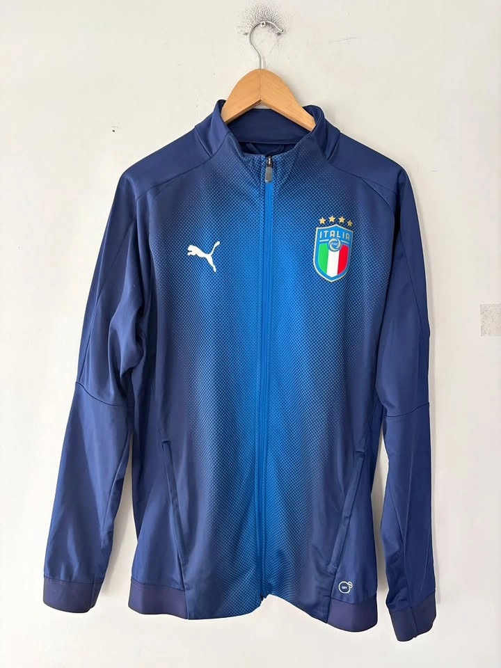 PUMA FIGC Italia Stadium Anthem Jacket Size M