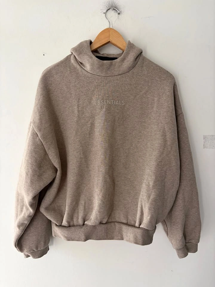 Essentials Fear of God Mock Neck Hoodie Size XS