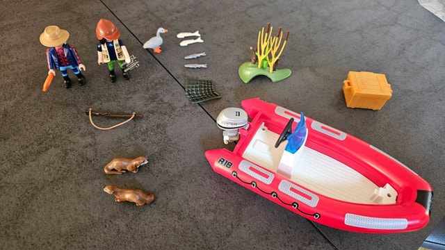 Playmobil Wild Life Inflatable Boat 5559